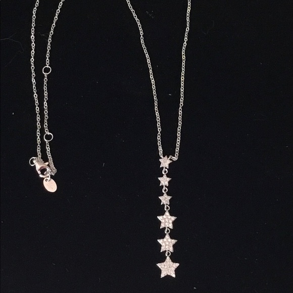 Sterling Silver Star Necklace - Picture 9 of 12